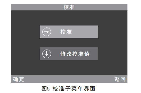 光泽度计校准界面